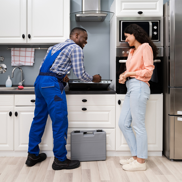 what kind of warranty do you offer on your cooktop repair services in Watertown